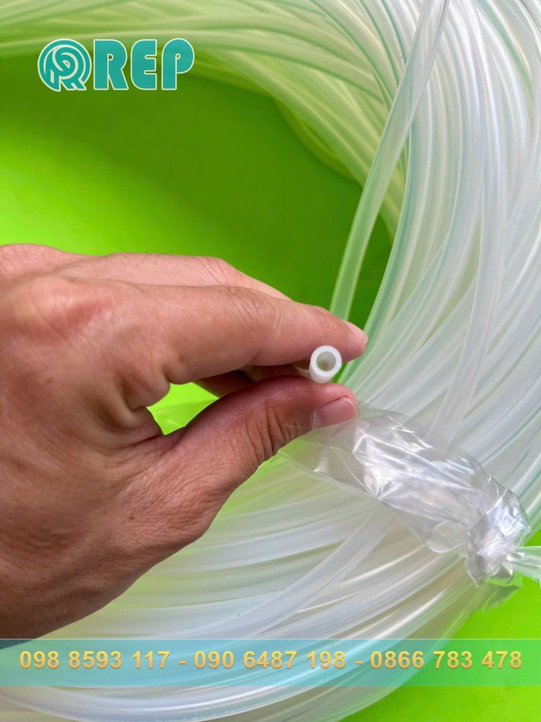 Ống silicon trắng 4x6