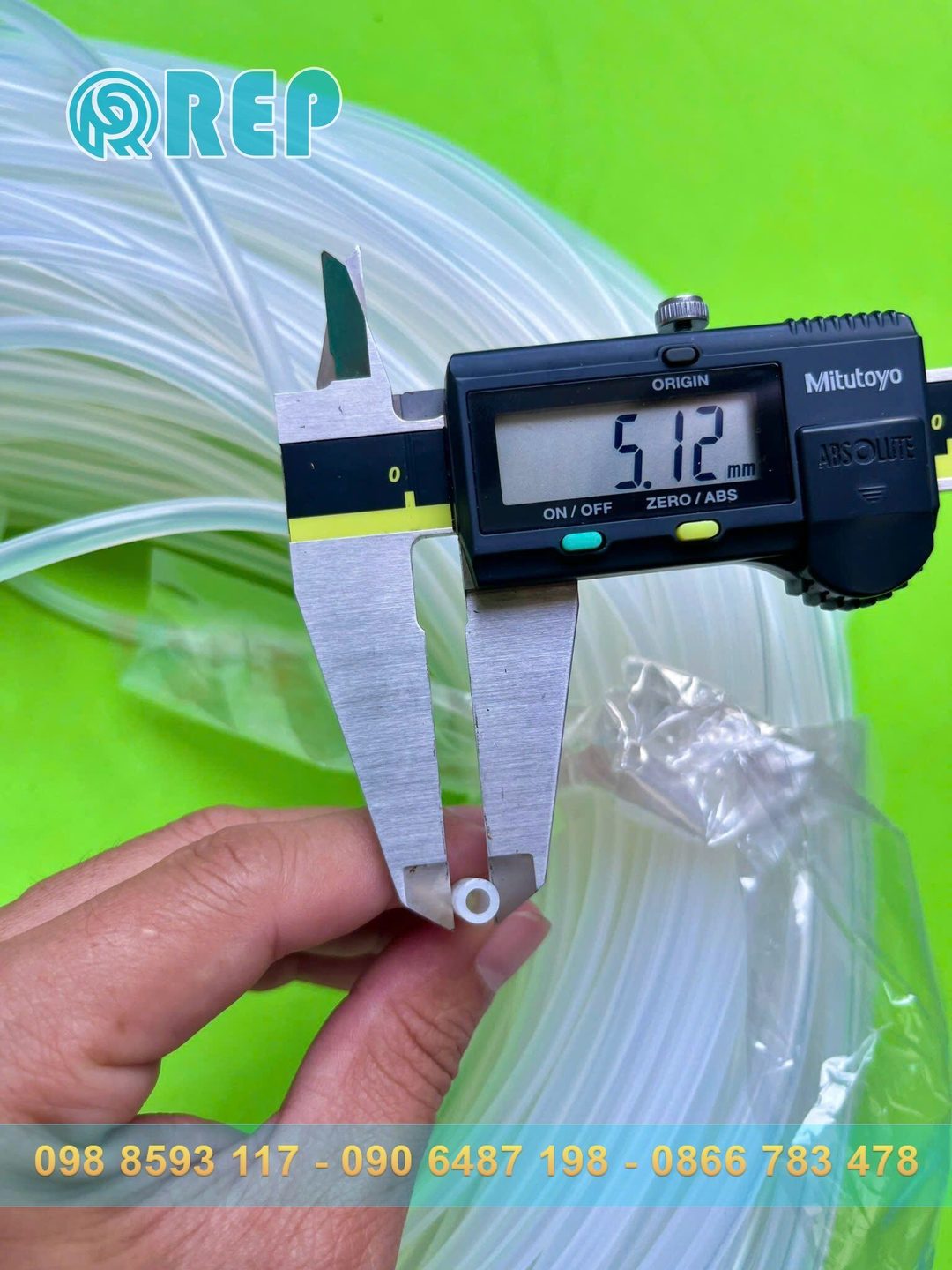 Ống silicon trắng 3x5