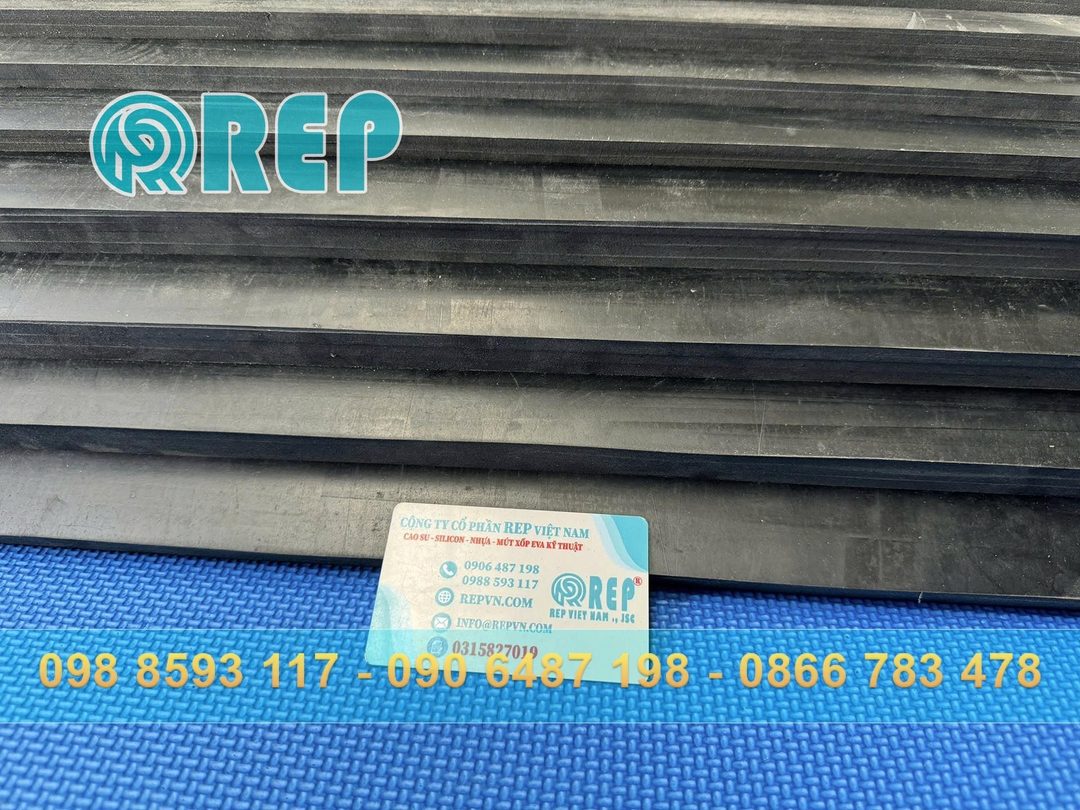 Báo giá cao su tấm công nghiệp, độ bền cao, đầy đủ độ dày