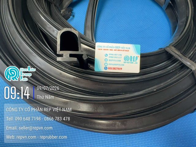 Gioăng cao su kho lạnh chữ D kín khít giữ nhiệt hiệu quả