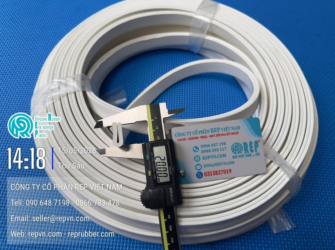 Gioăng chữ U cửa kính cường lực: Nẹp cạnh kính, tạo độ kín khít cho các hệ cửa mở hoặc cửa trượt