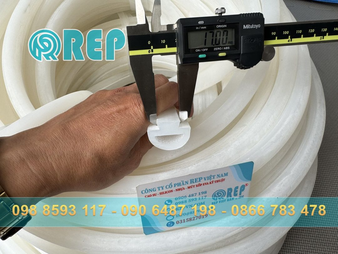 Gioăng silicon chữ T làm kín tủ điện