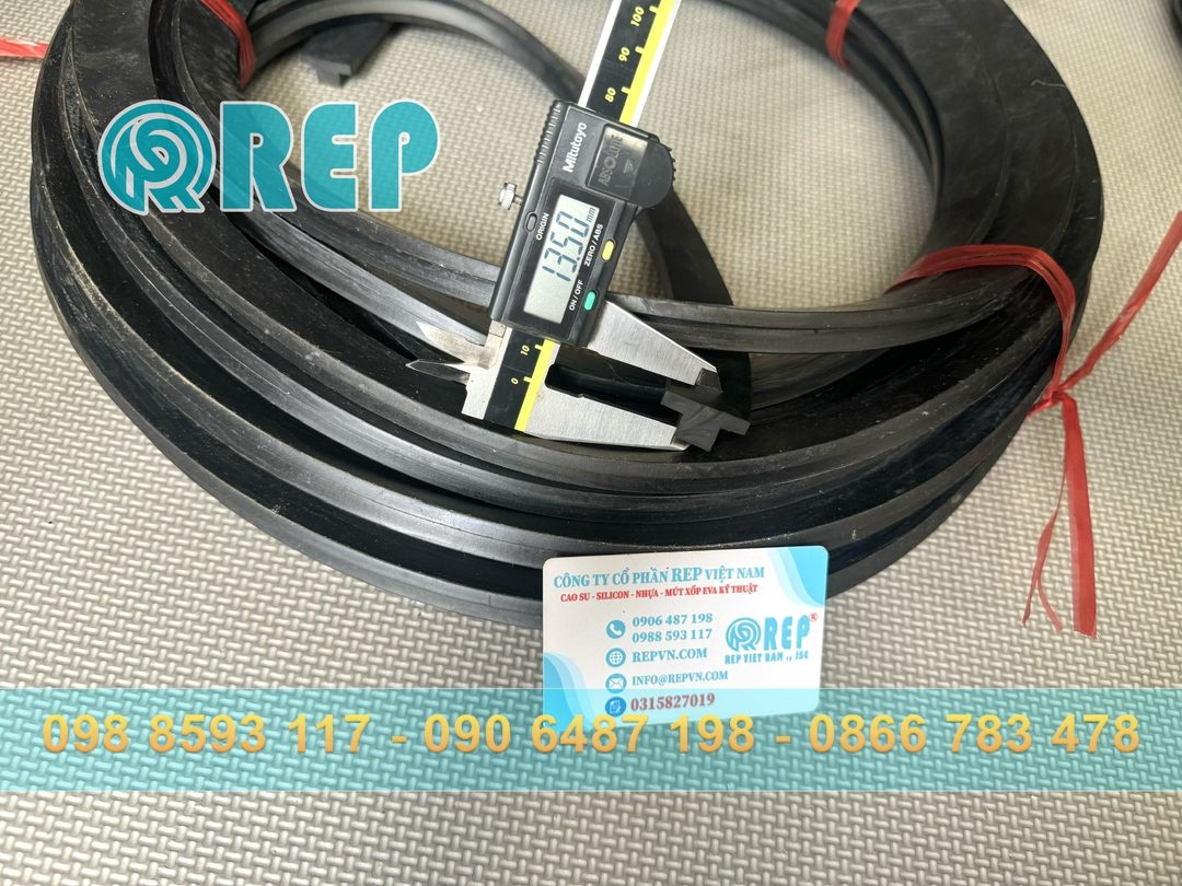 Gioăng cao su chữ T với nhiều kích cỡ