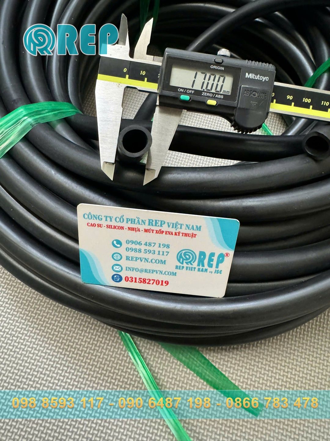 Ống cao su EPDM 12x17