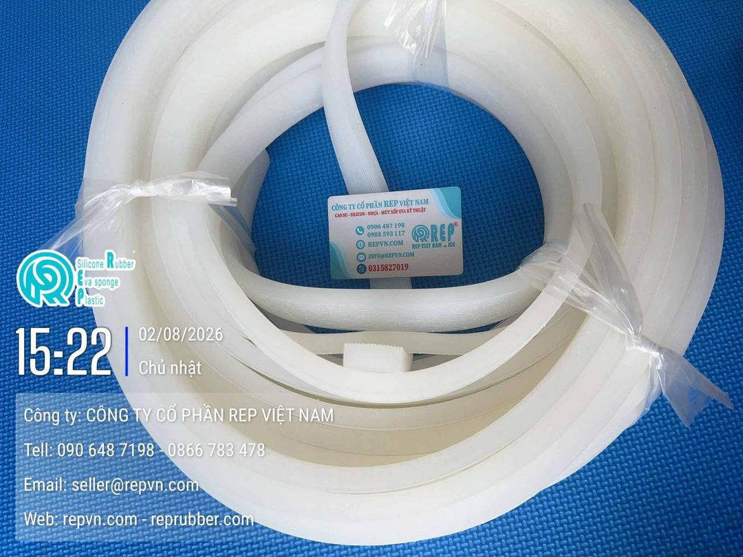 Ron silicon chữ nhật chống nước, chịu nhiệt tốt cho cửa và thiết bị