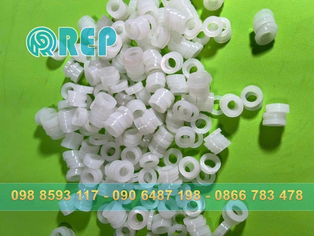 Vòng đệm silicon trắng chịu nhiệt