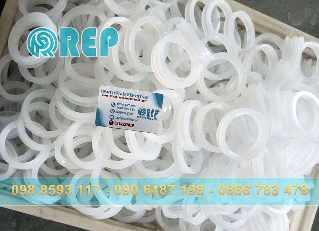 Vòng đệm silicon dẹp chịu nhiệt