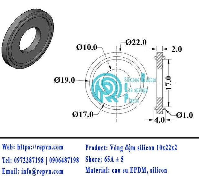 vong dem silicon 10x22x2 min