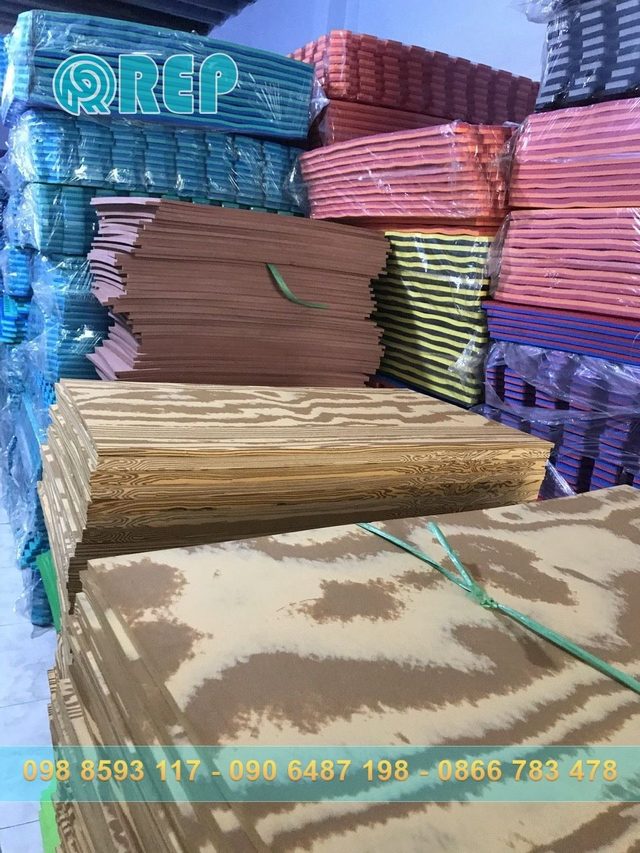 Mút eva màu vân gỗ
