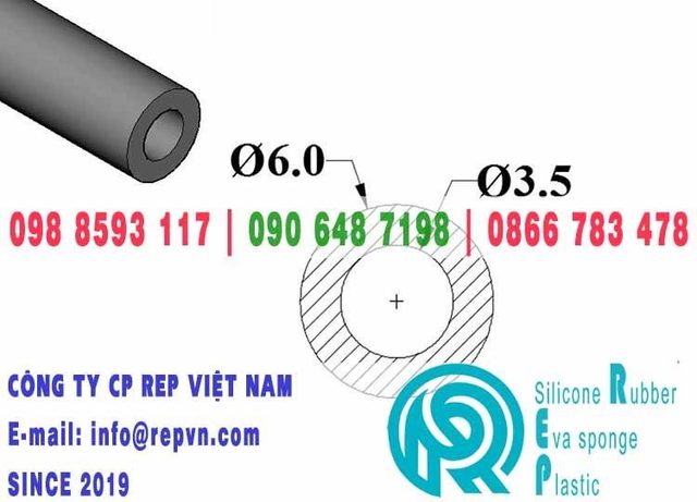 ong cao su 3.5x6 min