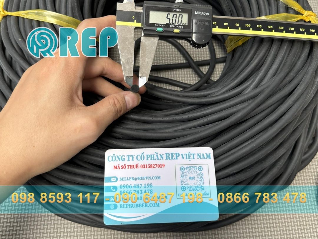 Dây gioăng xốp EPDM phi 5mm