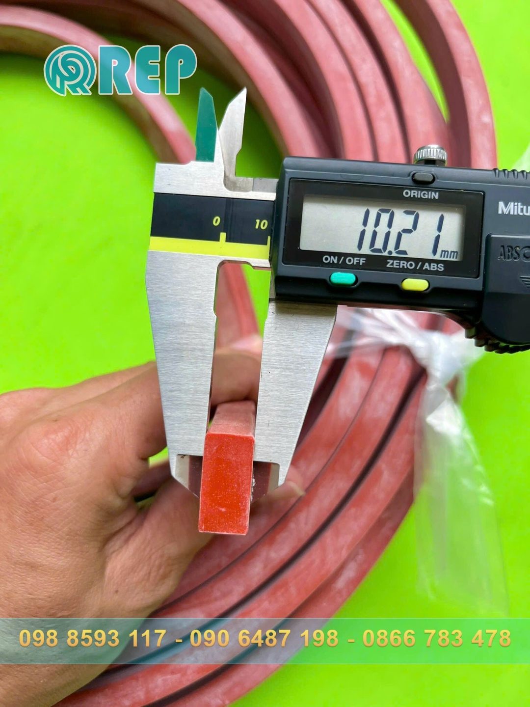 Ron silicon đỏ CN 10x20