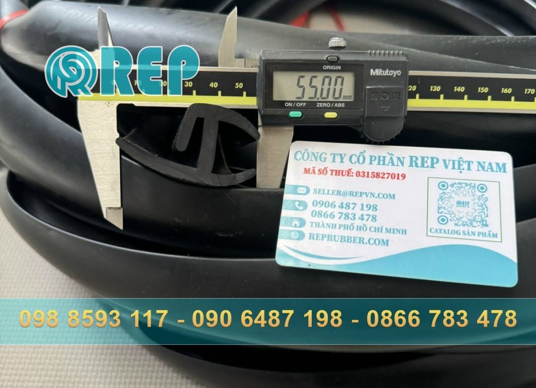 Ron cao su chữ H chèn kín cửa thùng xe