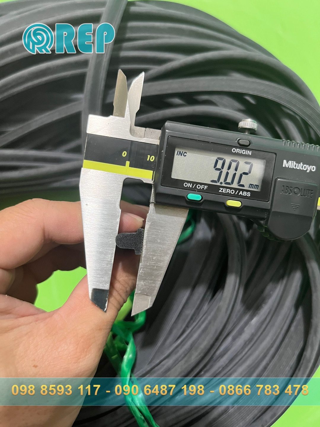 Ron cao su xốp chữ T 8x9x2 - RX268_94