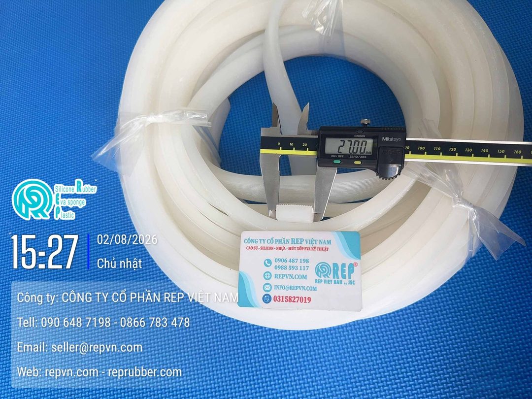 Ron silicon chữ nhật chịu nhiệt cao