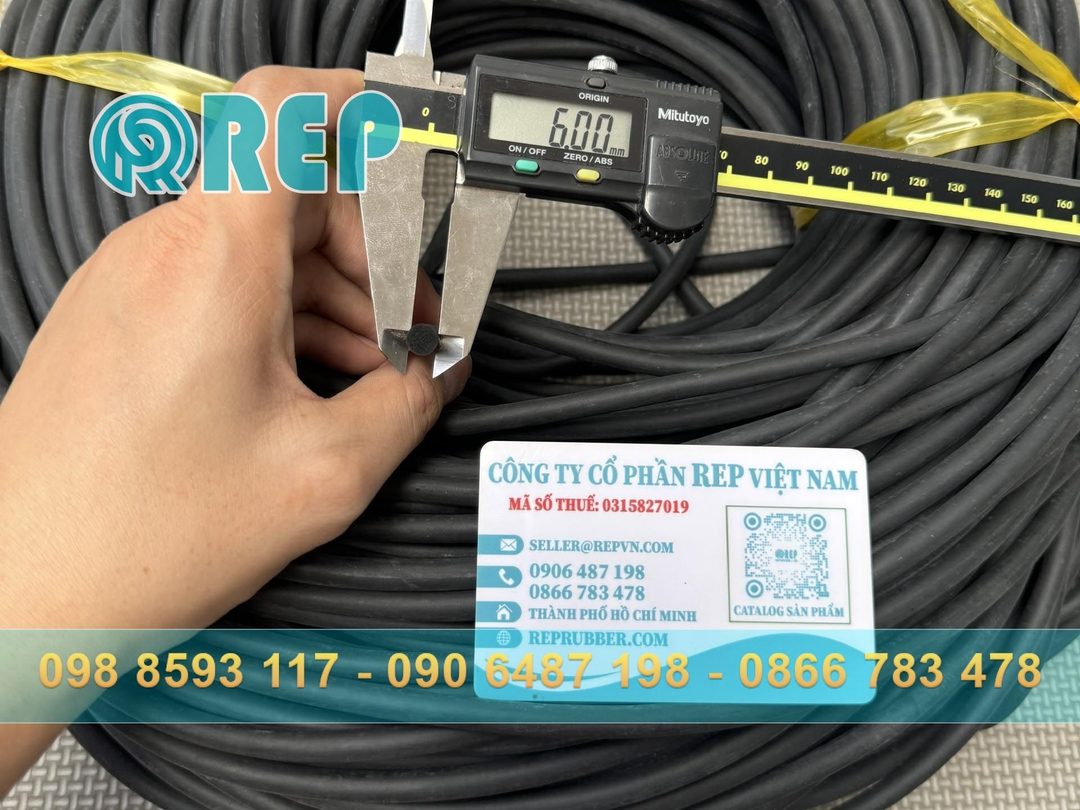 Dây gioăng xốp EPDM phi 7mm